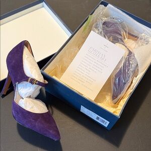 Pour La Victoire Rich Purple Heels